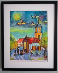 "Przelot nad rynkiem w Białymstoku"